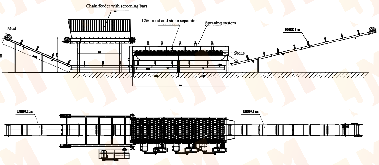 JM MUD STONE SEPARATOR